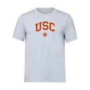 USC Trojans Men's lululmeon Heather Gray Soft Jersey T-Shirt